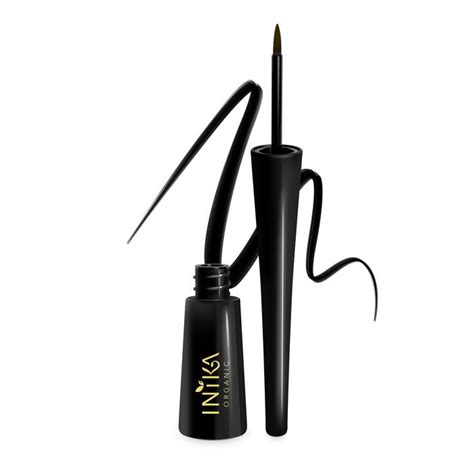 inika certified organic liquid eyeliner.